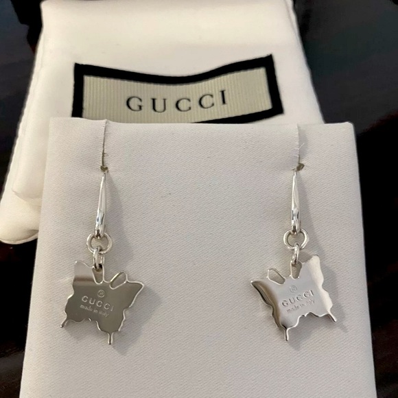 Gucci butterfly dangle earrings - BRAND NEW